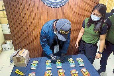 Rudy Santos - International - P4.5 million weed, cannabis oil seized at NAIA - philstar.com - Philippines - Usa - Canada - state California - city Quezon - city San Pedro - city Global - city Manila, Philippines