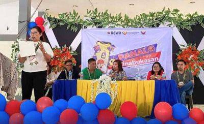 DSWD launches online financial literacy drive