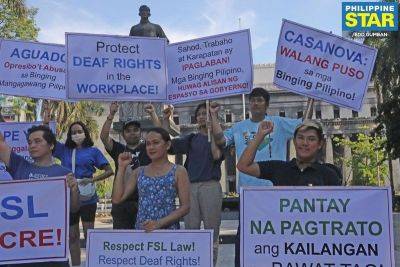 Elizabeth Marcelo - CFL slammed over plan to abolish sign language unit - philstar.com - Philippines - city Manila, Philippines