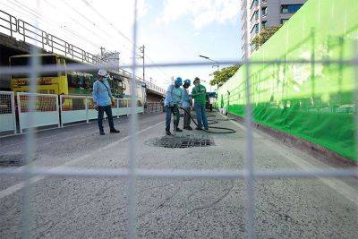 DPWH contractor rushing Kamuning flyover rehab