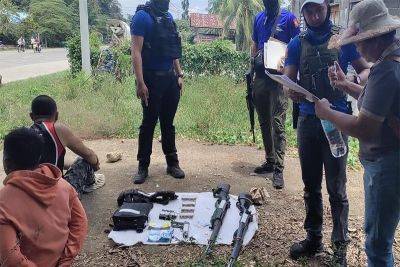 John Unson - Dawlah Islamiya - Rifles, pistol seized from 2 illegal dealers in CIDG operation - philstar.com - Philippines - region Bangsamoro - county Del Norte - city Cotabato