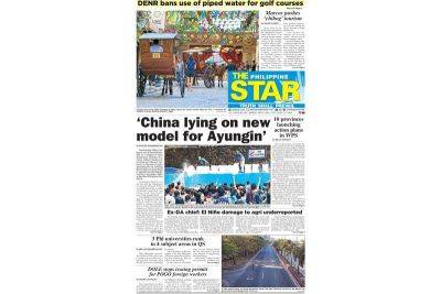 The STAR Cover (May 6, 2024) - philstar.com