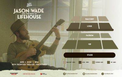 Jason Wade of Lifehouse Live in Manila for a night of soulful melodies, timeless hits