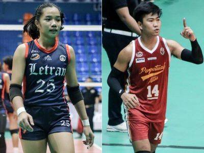 San Beda - Oliver Almadro - Letran's Maquilang, Perpetual's Ramirez named NCAA volleyball Players of the Week - philstar.com - Philippines - county San Miguel - county San Juan - city Santos - city Manila, Philippines