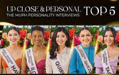 Asia Arena - Earl DC Bracamonte - Miss Universe Philippines 2024 names Top 5 interview challenge winners - philstar.com - Philippines - city Manila, Philippines
