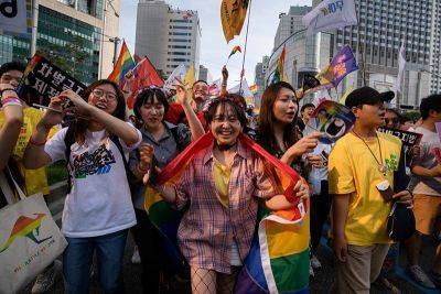 Tens of thousands of South Koreans celebrate Pride despite backlash - philstar.com - Usa - South Korea - county Hall - city Seoul, South Korea