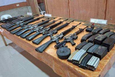 Soldiers seize NPAs' assault rifles in Bukidnon