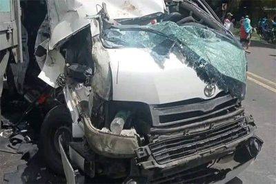 2 die, 14 hurt in Sarangani vehicular mishap