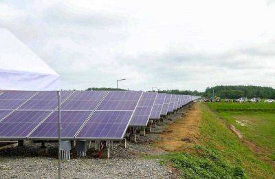 Marcos inaugurates solar-powered irrigation system