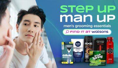 Watsons treats all men with wide range of products and exciting offers this June - philstar.com - Philippines - Ireland - city Manila, Philippines