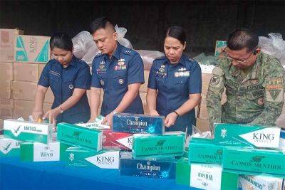 P595-M worth of cigarettes destroyed in Zamboanga City