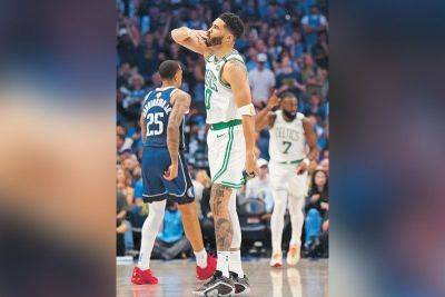 Jaylen Brown - Jayson Tatum - Celtics go for kill 18th NBA crown ripe for picking - philstar.com - Philippines - Los Angeles - state Indiana - county Dallas - county Maverick - city Boston - city Manila, Philippines