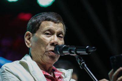 Rodrigo Duterte - Ferdinand Marcos-Junior - Jesus Christ - Aric John Sy Cua - Duterte to sue police over Quiboloy arrest try - manilatimes.net - Philippines - Usa - city Davao - city Manila, Philippines