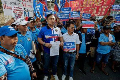 Ferdinand Marcos-Junior - Mar Valbuena - Quezon City police file more criminal complaints vs transport group head - rappler.com - Philippines - city Quezon - city Santiago - city Manila, Philippines