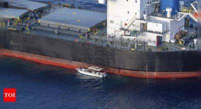 Ferdinand R.Marcos-Junior - Red Sea - Greek-owned coal carrier attacked by Yemeni Houthi militants in Red Sea, search for missing sailor continues - timesofindia.indiatimes.com - Philippines - Britain - county Gulf - Iran - city Manila - city New Delhi - Palestine - Liberia