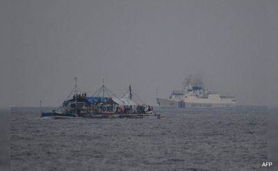 Sierra Madre - Thomas Thomas Shoal - Agence FrancePresse - International - Philippines Accuses Chinese Ships Of "Ramming", Damaging Boats - ndtv.com - Philippines - Usa - Japan - China - Washington - city Beijing - city Manila
