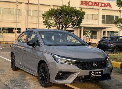 Honda launches new City Hatchback - manilatimes.net - Philippines