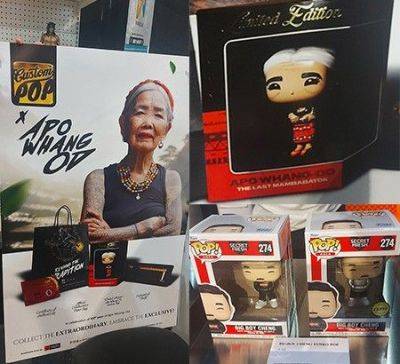 New Apo Whang-Od, Bigboy Cheng Funko Pop launched at Toycon 2024