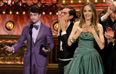 Daniel Radcliffe, Angelina Jolie win their first Tony Awards