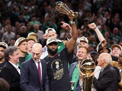 Luka Doncic - Jaylen Brown - Jayson Tatum - Brown named Finals MVP as Celtics clinch historic NBA title - philstar.com - Usa - Los Angeles - state Indiana - county Dallas - county Maverick - city Boston - city Manila - county Brown