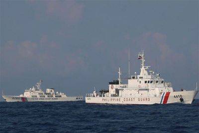 Philippines says Chinese coast guard boarded navy vessels in South China Sea