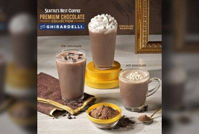 Indulge in the ultimate chocolate experience with Seattle’s Best Coffee and Ghirardelli