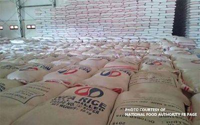 Sale of NFA rice stocks at P29/kilo OK’d