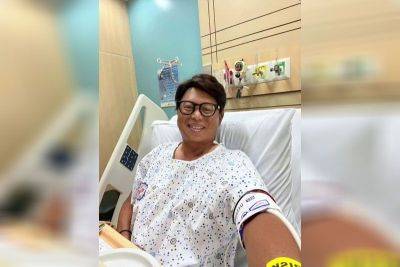 Arnold Clavio begins therapy after suffering from stroke