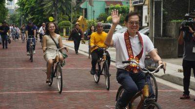Intramuros opens expanded bike lanes, improved pedestrian walkways