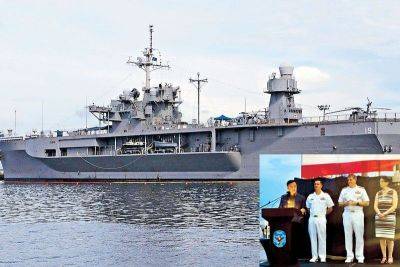 Michael Punongbayan - Xerxes Trinidad - International - US 7th Fleet’s flagship now in Manila - philstar.com - Philippines - Usa - Japan - China - region Indo-Pacific - city Manila, Philippines