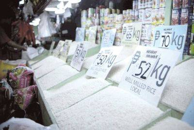 Palace cuts rice tariffs to 15%