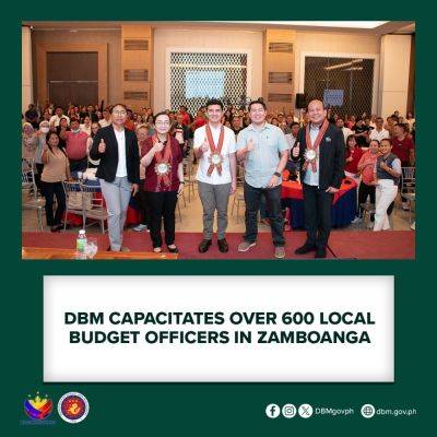 DBM capacitates over 600 local budget officers in Zamboanga