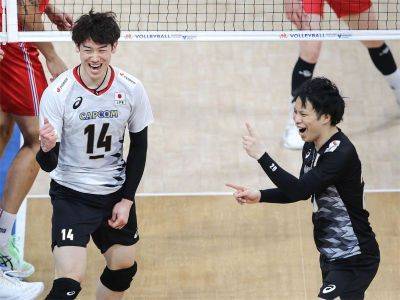 Japan rallies to reverse-sweep France in VNL