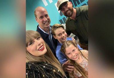 Travis Kelce - Agence FrancePresse - William turns 42: Taylor Swift takes selfie with Prince William, George, Charlotte - philstar.com - Usa - Britain - county George - county Swift - county Taylor - county Prince William - city London, Britain