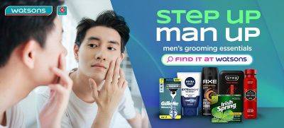 Watsons treats all men with wide range of products and exciting offers this June