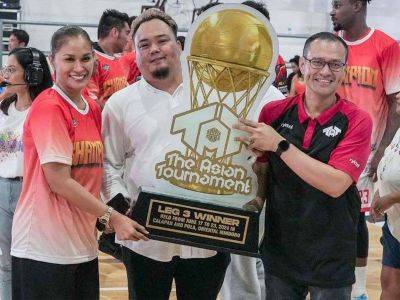 Sizzling Pola wins back-to-back The Asian Tournament leg titles