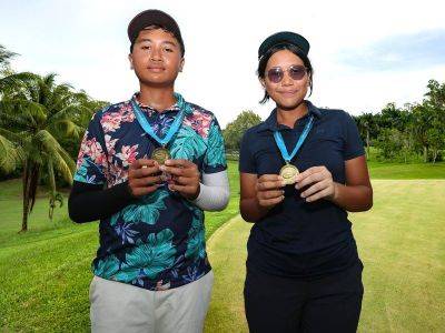 Tiffany Bernardino - JPGT Visayas golf tilt: Bernardino pulls off thrilling win; Tiongko shines - philstar.com - Philippines - city Santos