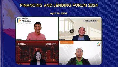 Fintech provides Filipinos with glimpse of innovations in online financing and lending forum