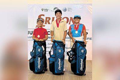 Hernandez, Manhit, Zaragoza, Chan rule Srixon Junior golf - philstar.com - Philippines - Malaysia - city Manila, Philippines