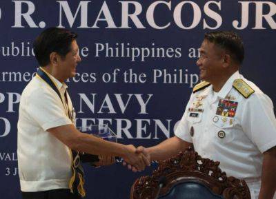 Marcos reaffirms support for PH Navy