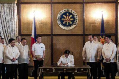 Ferdinand Marcos-Junior - Kristina Maralit - Marcos signs law doubling public teachers' allowance - manilatimes.net