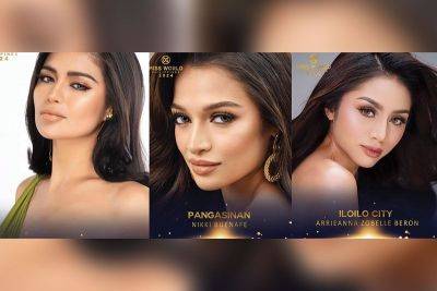 Asia Arena - Earl DC Bracamonte - International - Miss World Philippines announces 2nd set of 2024 delegates - philstar.com - Philippines - China - city Manila, Philippines