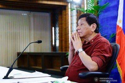 Duterte can’t recall COVID-19 fund transfer to PS-DBM