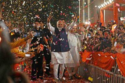 Modi in talks with allies after poll win