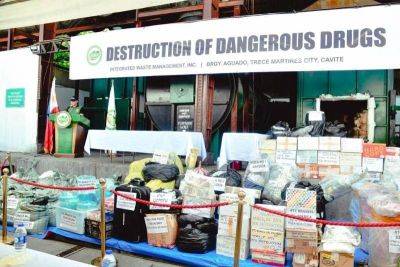 PDEA destroys P9 billion worth of drugs