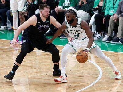 Celtics rout Mavericks to seize Game 1 of NBA Finals