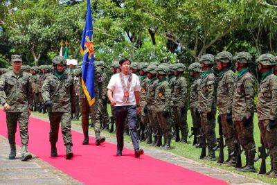 BBM to troops: 'We're not waging war'