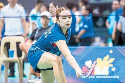 Eyes on De Guzman in Philippine Badminton Open