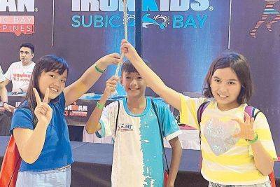 Youngsters show wares at Choco Hero IRONKIDS - philstar.com - Philippines - city Manila, Philippines
