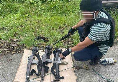 3 combat rifles seized from dealers entrapped by CIDG-BAR